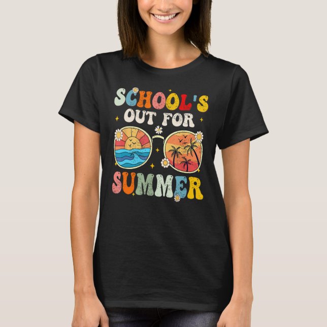 Camiseta Last Day Of School Schools Out For Summer Teacher_ (Anverso)
