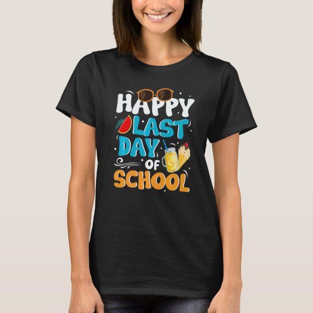 Camiseta Last Day Of School Summer (Anverso)