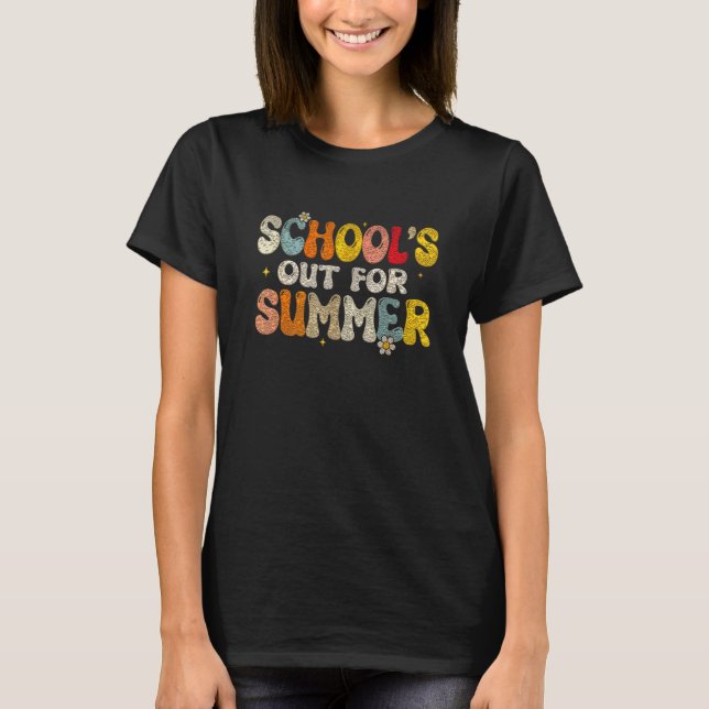 Camiseta Last Day of School Tie Dye School Graduation (Anverso)