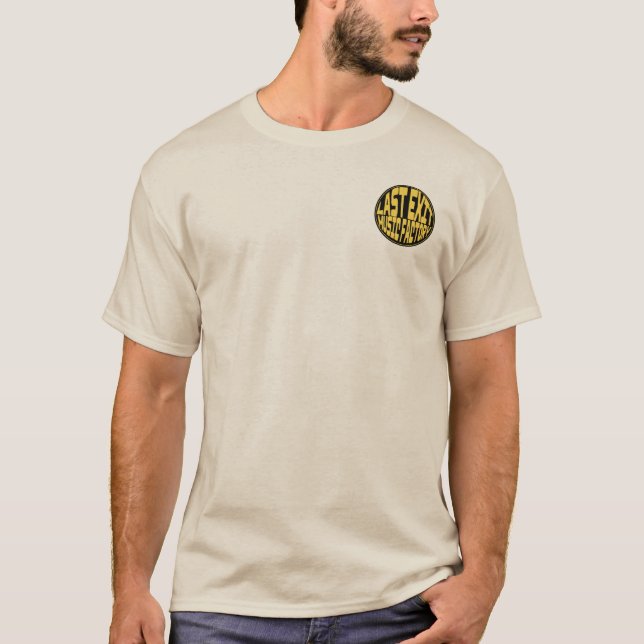 Camiseta Last Exit Music Factory- Circle logo T-Shirt (Anverso)