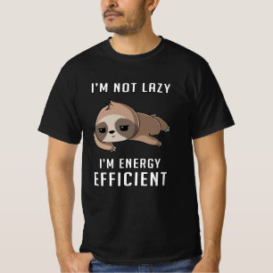 Camiseta Lástima de las locuras de animales perezosas que d