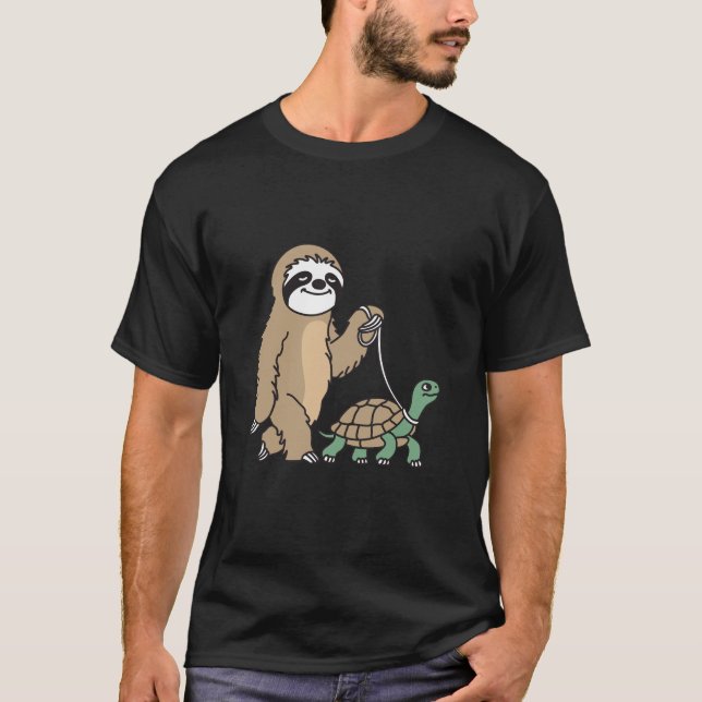 Camiseta Lástima Y Divertida Tortuga (Anverso)