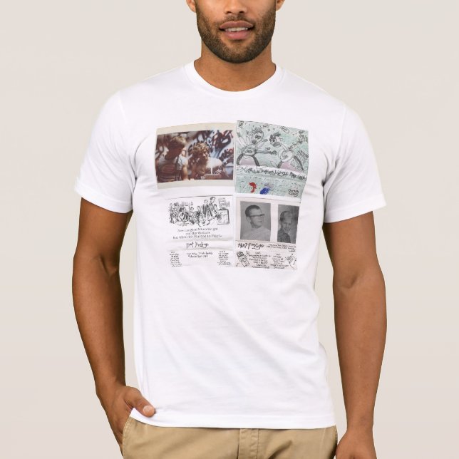Camiseta lastimada de las sensaciones (Anverso)