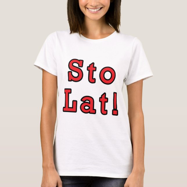 Camiseta ¡Lat de Sto! (Anverso)