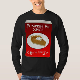 Camiseta Lata de Especias de Tarta de Calabaza Niñas Disfra