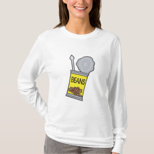 Camiseta lata de frijoles