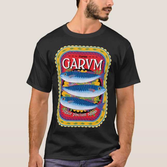 Camiseta Lata de garum (Anverso)