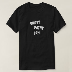 Camiseta Lata de Pintura Vacía