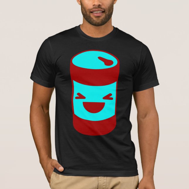 Camiseta Lata de refresco Kawaii Rave (Anverso)