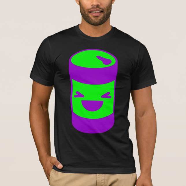 Camiseta Lata de refresco Kawaii Rave (Anverso)