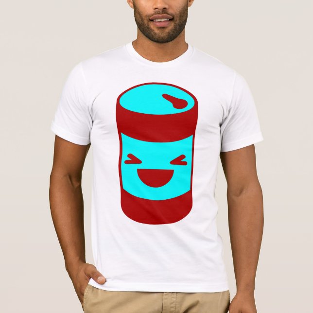 Camiseta Lata de refresco Kawaii Rave (Anverso)