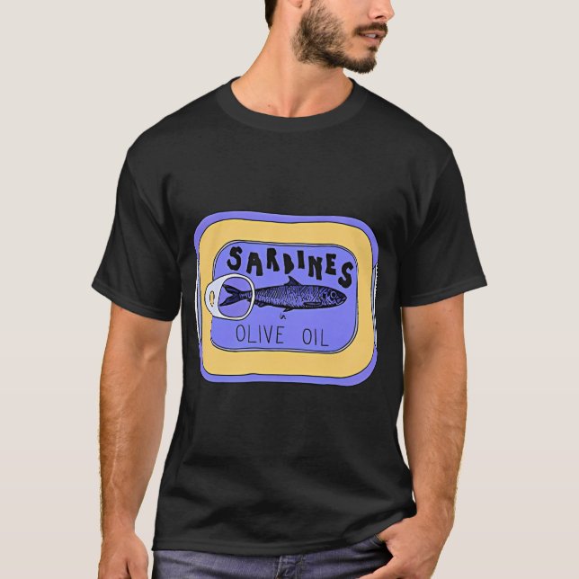Camiseta Lata de sardinas (Anverso)