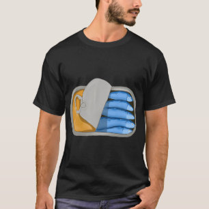 Camiseta lata de sardinas de moda