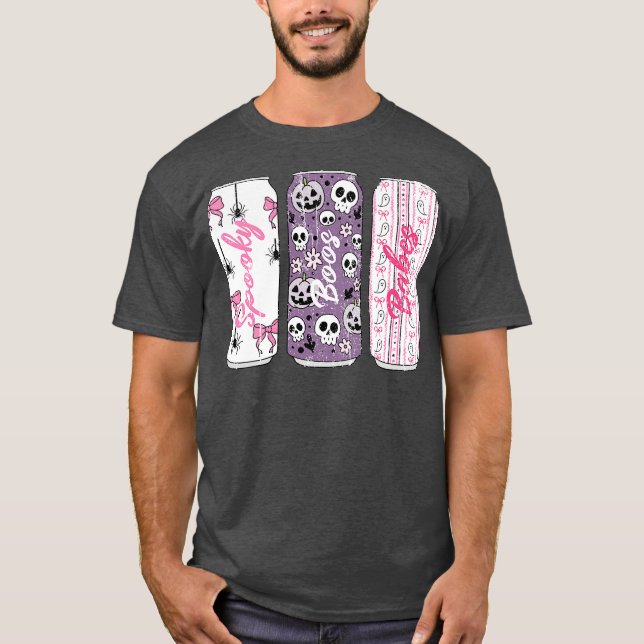 Camiseta latas de halloween (Anverso)