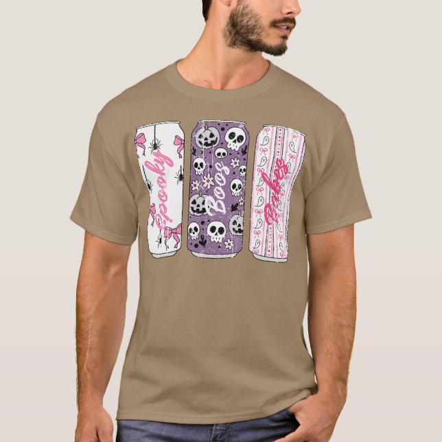 Camiseta latas de halloween (Anverso)