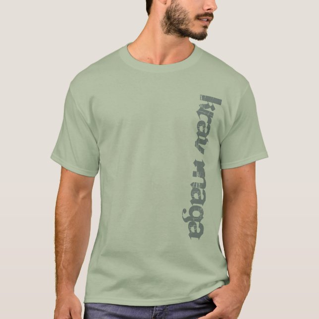 Camiseta lateral de Krav Maga (Anverso)