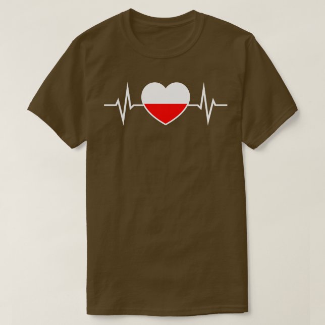 Camiseta latido 1 de Polonia (Diseño del anverso)