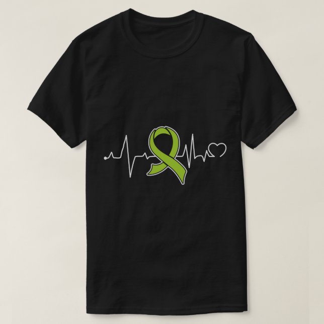 Camiseta Latido cardíaco- Cinta de apoyo a la toma de conci (Diseño del anverso)