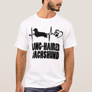 Camiseta Latido cardíaco - Dachshund de larga duración - Pe