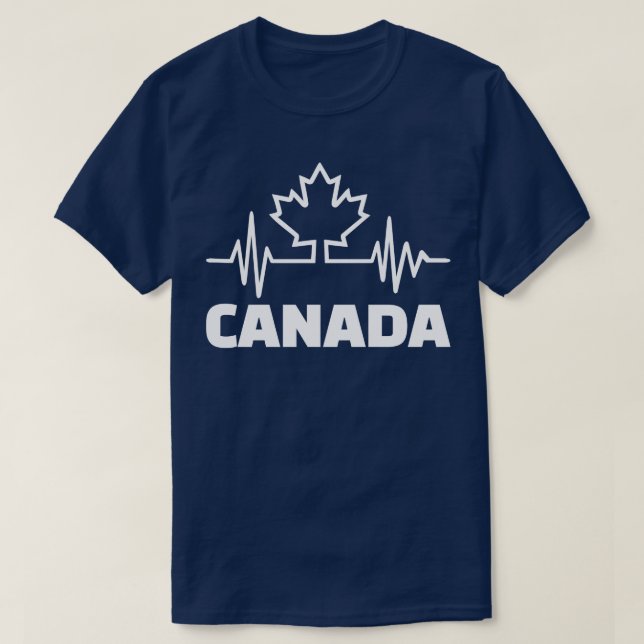 Camiseta latido de Canadá (Diseño del anverso)