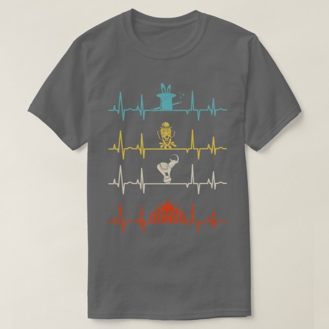 Camiseta Latido de Circus Performer (Diseño del anverso)