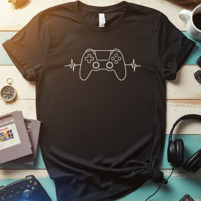 Camiseta Latido de Corazón de Jugador (Subido por el creador)