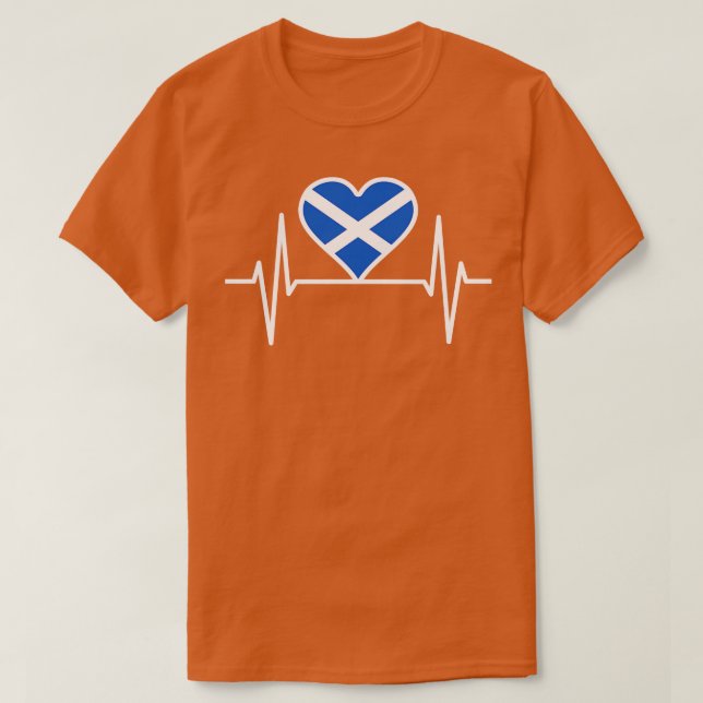 Camiseta Latido de Escocia (Diseño del anverso)