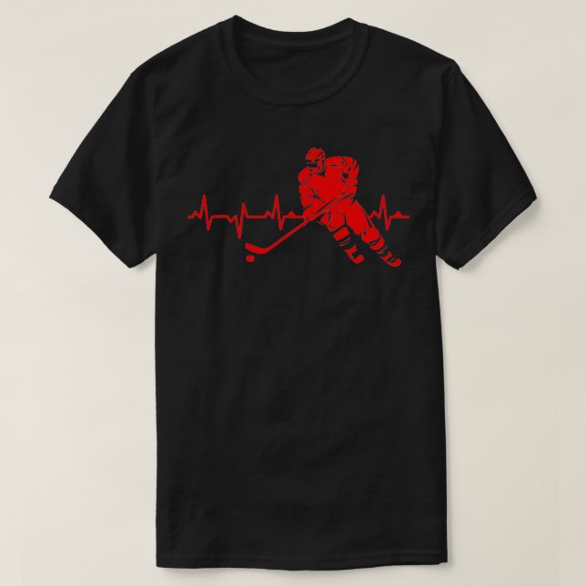 Camiseta Latido de hockey (Diseño del anverso)