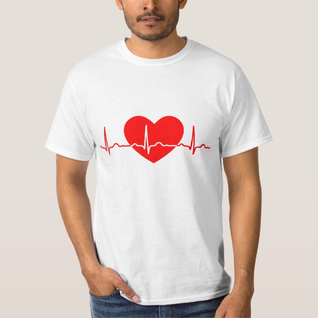 Camiseta latido del amor (Anverso)