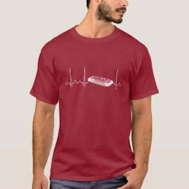 CAMISETA LATIDO DEL CORAZÓN DE LA ARMÓNICA