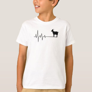 Camiseta Latido del corazón de la cabra