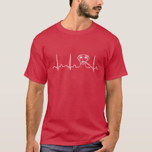 Camiseta Latido del corazón del cirujano plástico