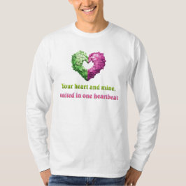 Camiseta latido del corazón unido
