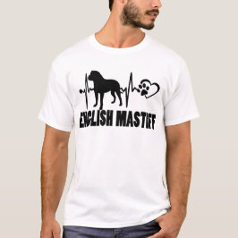 Camiseta Latido - Inglés Mastiff - Perro Mejor Amigo
