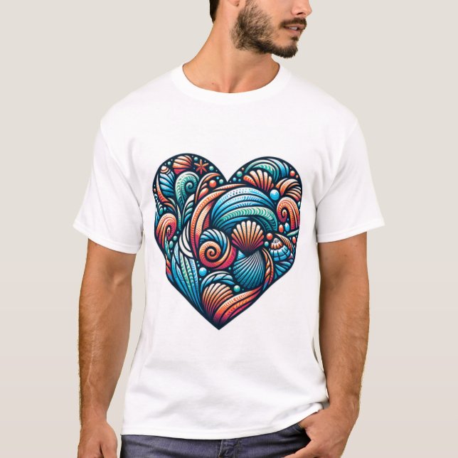 Camiseta Latido oceánico (Anverso)