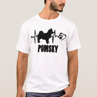 Camiseta Latido - Pomsky - Mejor Amigo del Perro