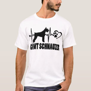 Camiseta Latido - Schnauzer gigante - mejor amigo del perro