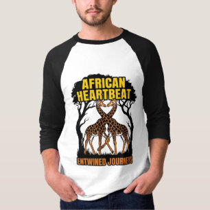 Camiseta Latidos africanos viajes entrelazados