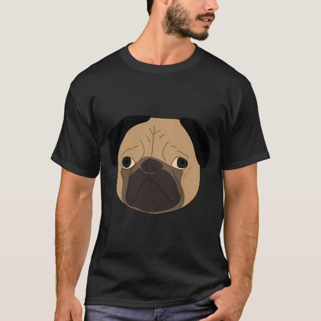 Camiseta latidos de corazón husky (Anverso)