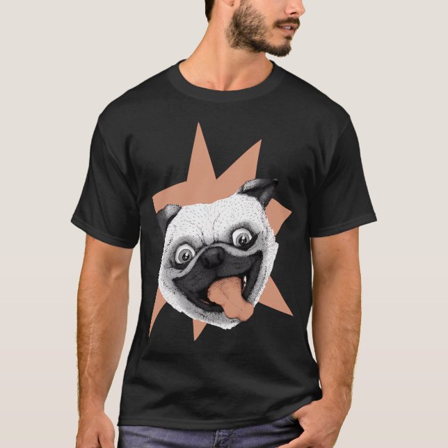 Camiseta latidos de corazón spitz (Anverso)