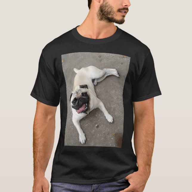 Camiseta latidos del corazón de bichón (Anverso)