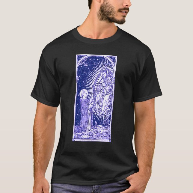 Camiseta Latín Nuestra Señora De La Consecración Moraria Ro (Anverso)