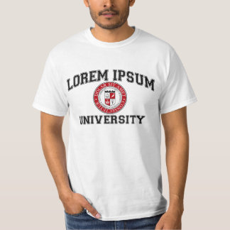 Camiseta Latín simulado de los alumnos de la Universidad de
