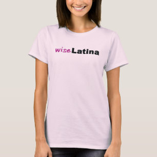 Camiseta latina sabia