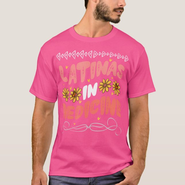 Camiseta Latinas En El Orgullo De Los Médicos De Medicina (Anverso)
