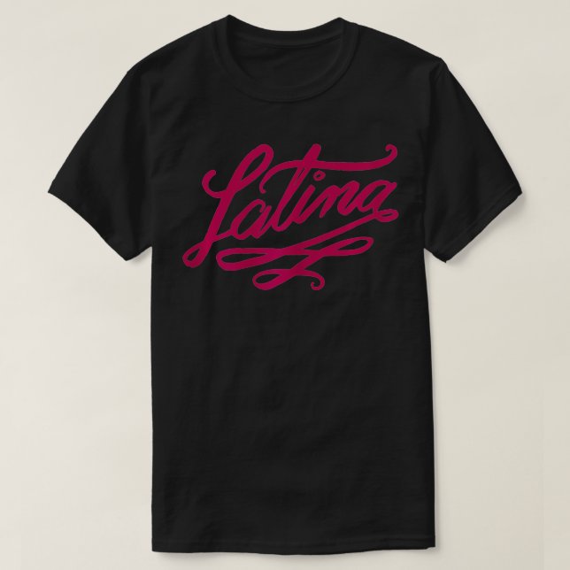Camiseta Latinas mujeres  (Diseño del anverso)