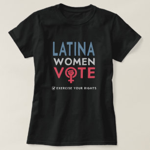 Camiseta Latinas votan a la derecha por elecciones 2022