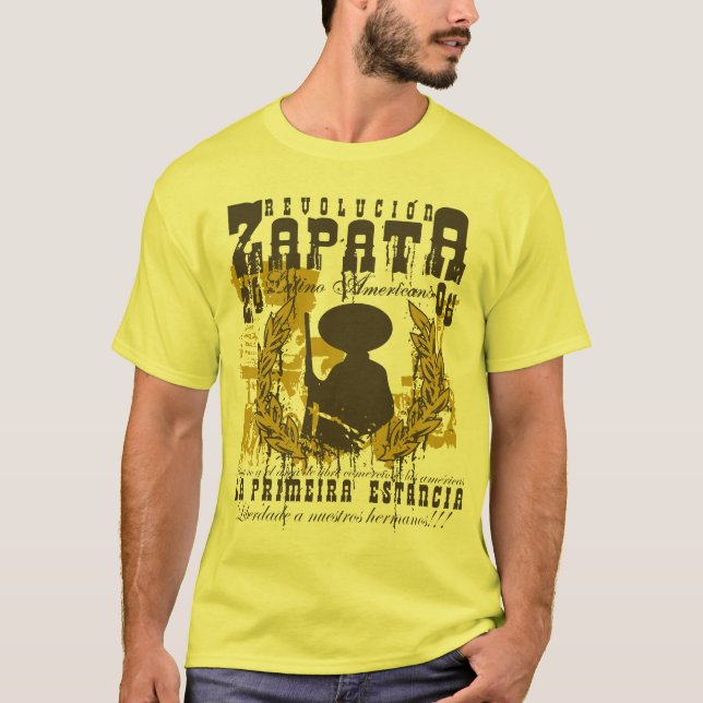 Camiseta Latino América de Revolucion Zapata (Anverso)