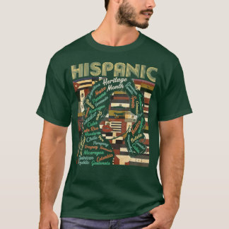 Camiseta Latinoamérica: Arte Hispano Mes del Patrimonio His