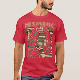 Camiseta Latinoamérica: Arte Hispano Mes del Patrimonio His